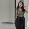 森林系復古拼接九分褲 / 三色 (80~140)：圖片 6