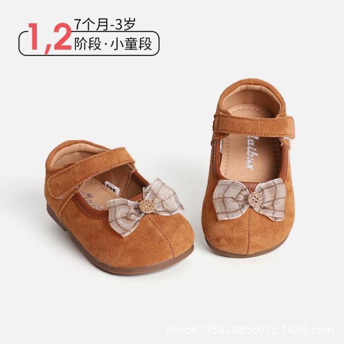 12~16cm 蝴蝶結復古鞋 / 二色