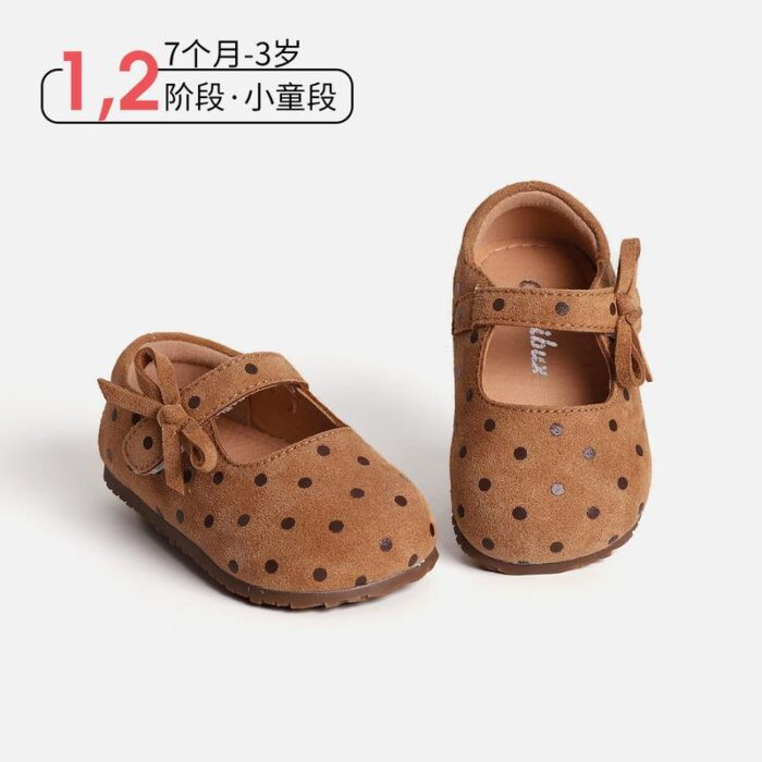 12.5~16.5cm - 點點復古公主鞋 / 二色