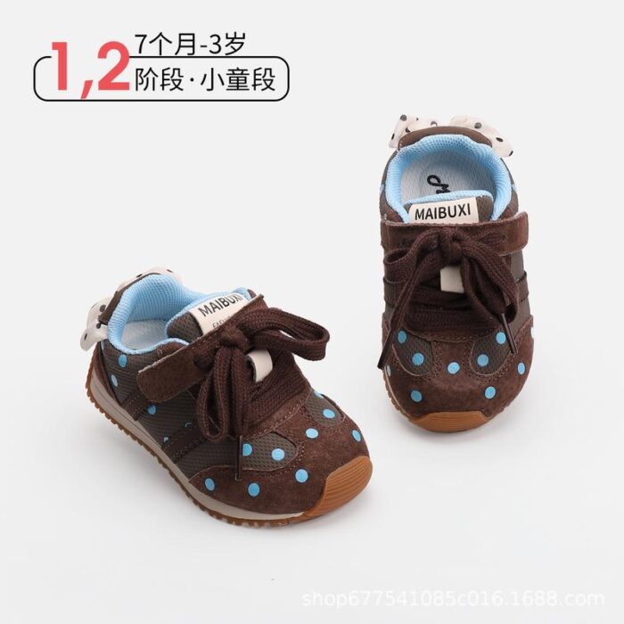 12.5~16.5cm - 點點復古阿甘鞋森系 / 三色