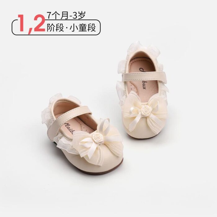 12.5~16.5 cm- 蕾絲花邊公主鞋 / 三色
