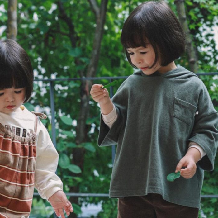 連帽小口袋上衣 / 二色(12m~7y)
