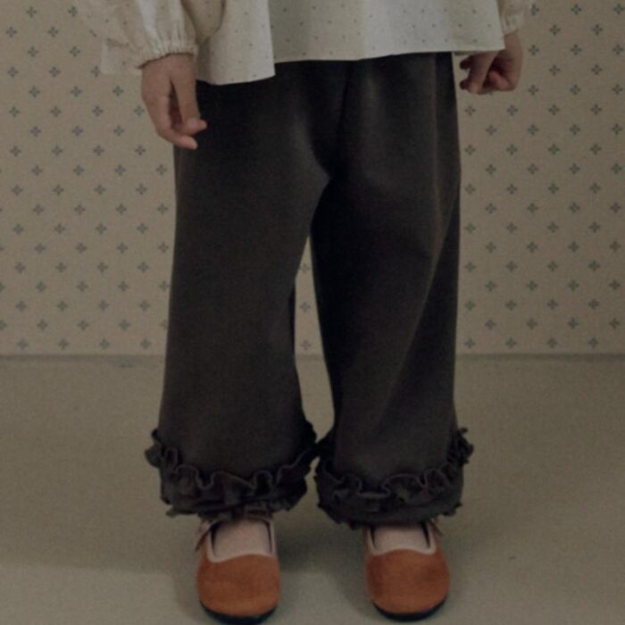 荷葉QQ褲 / 二色 (80~120cm)