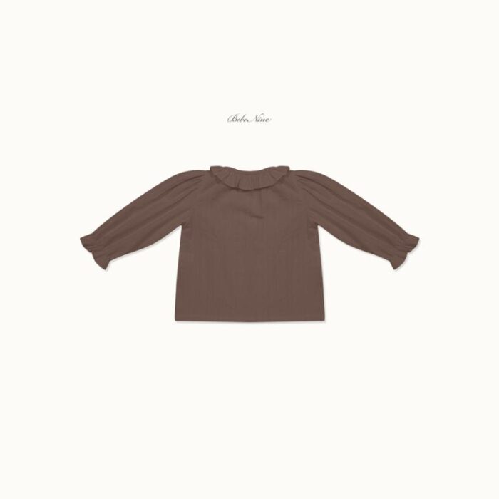 荷葉領上衣 / 二色 (12m~115cm)