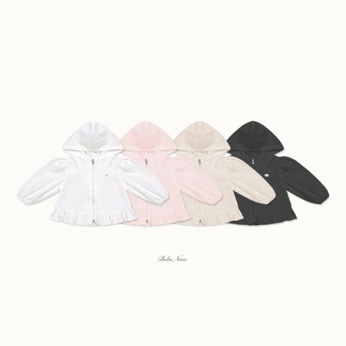 荷葉擺連帽外套 / 三色(12m~115cm)