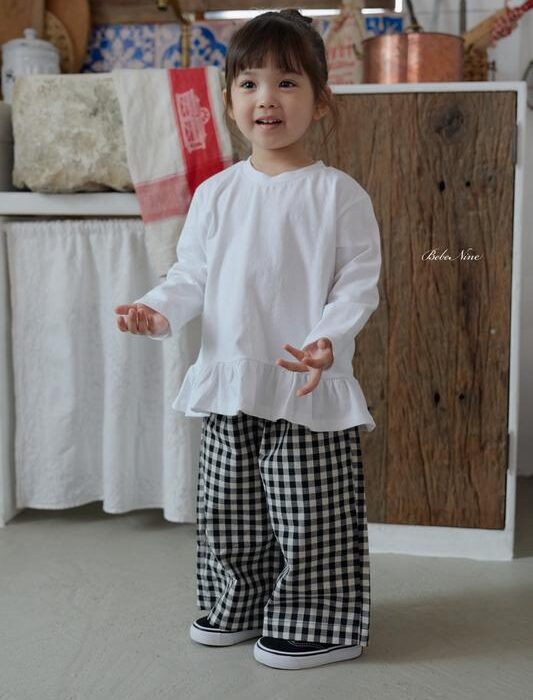 格子寬褲 / 三色(12m~115cm)