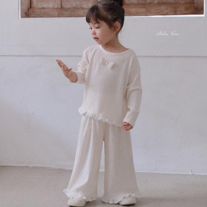小蝴蝶結套裝 / 三色 (12m~115cm)