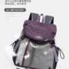 山系撞色網雙肩包 / 三色：圖片 15
