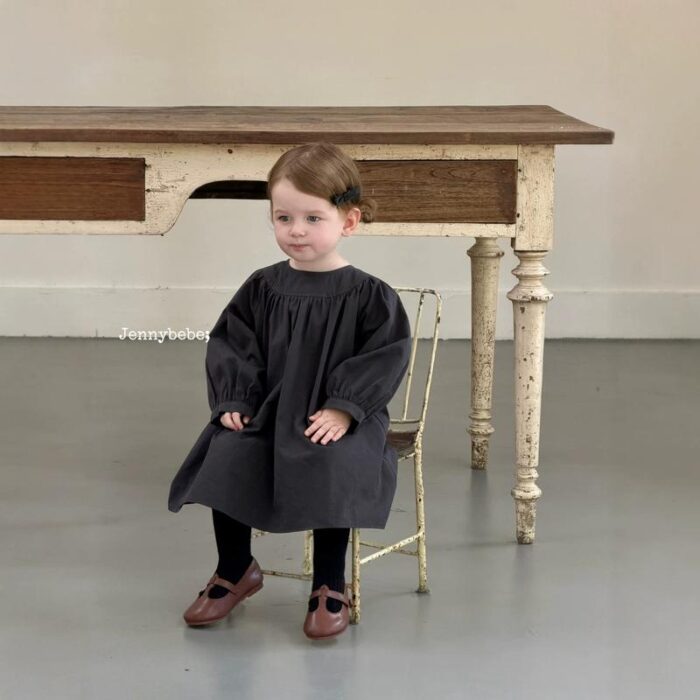 英倫風洋裝(80~120cm)