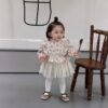 碎花網紗包屁裙 (66~90cm)：圖片 2